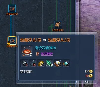 剑灵2.0装备成长树