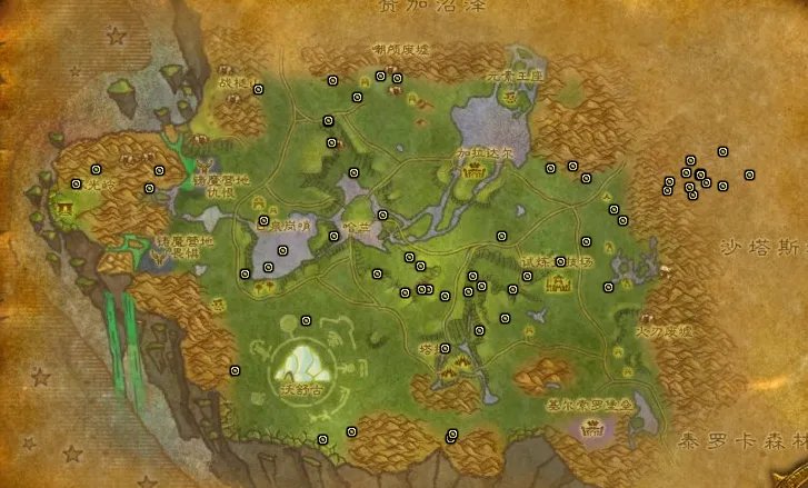 魔兽世界怀旧服精金矿石哪里多