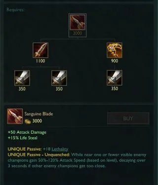 《LOL》9.23版本新装备血色之刃介绍