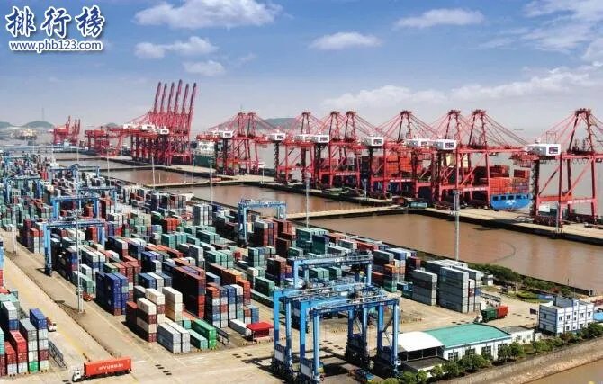 世界上最繁忙的十个港口:中国占7席 上海世界第一