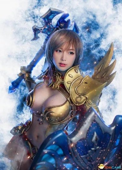 螺旋猫最新Cos美图欣赏！大胸呼之欲出性感至极