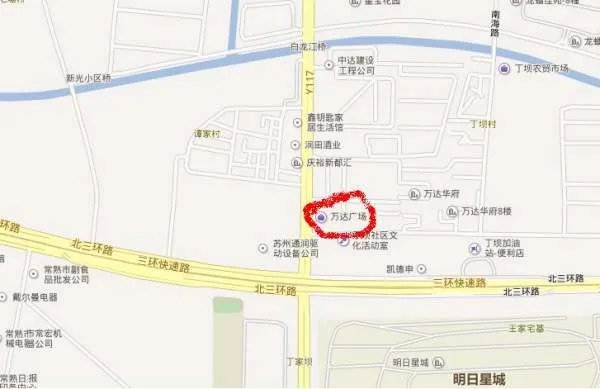 常熟万达广场在什么地方