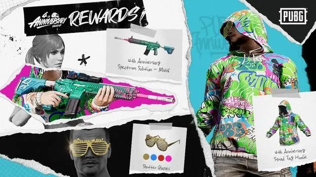 绝地求生4周年皮肤怎么领取