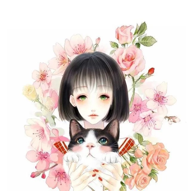 长发高冷女生头像？