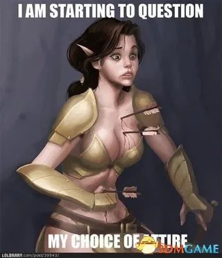 爆乳装都是扯淡！中世纪女性盔甲应该是这样的