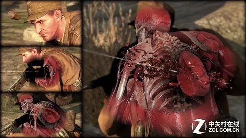 头敲碎腿打折 《狙击精英4》AN对比评测