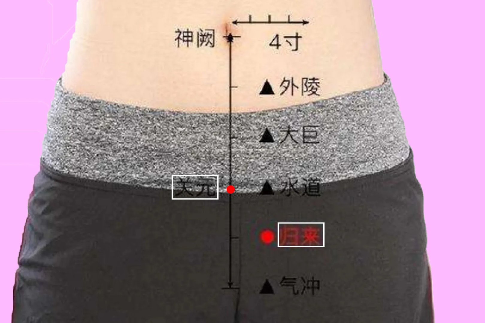 归来和关元准确位置图