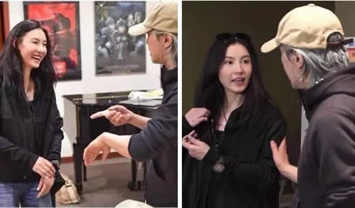 周星驰张柏芝重聚画面曝光：20年重聚还是那个她