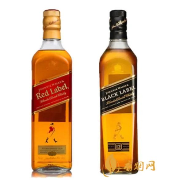 红牌威士忌和黑牌威士忌的区别 红牌和黑牌威士忌哪个好喝