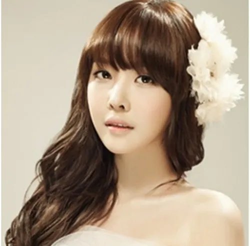 刘海新娘发型图片欣赏  如何打造齐刘海发型