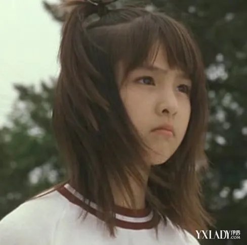 校园女生可爱萝莉发型效果图学生短发发型图片