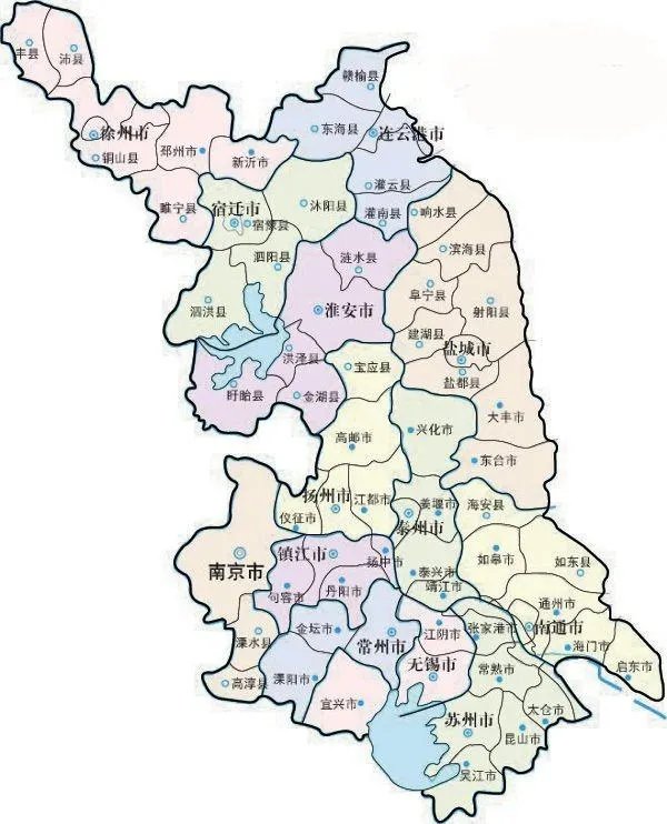 江苏省地图？