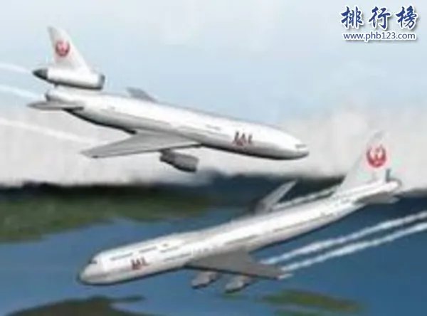 世界十大空难事故：日本航空123号班机520人遇难(史上最惨)