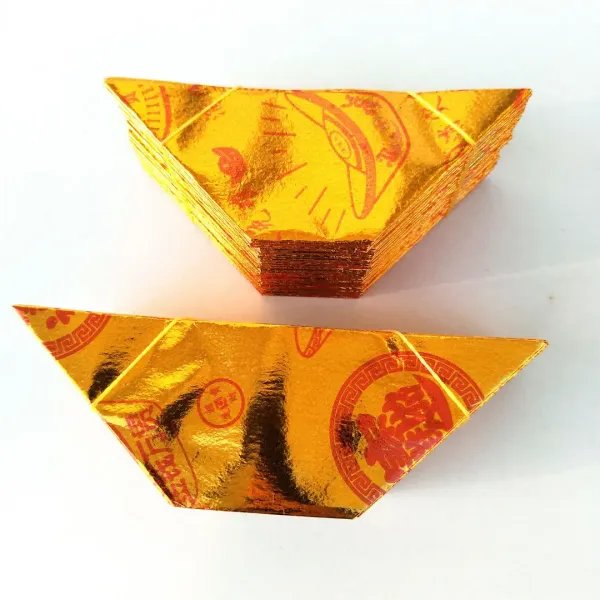 叠元宝的方法大全图解