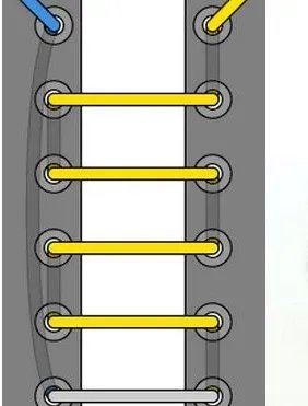 24种鞋带的系法图解