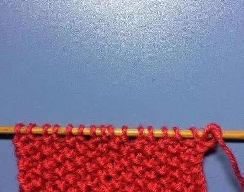 针织围巾收针的方法