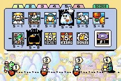 超级马里奥世界2里有哪些隐藏关卡,求图