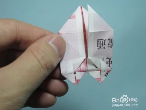 简单的手工折纸天使 用钱折纸爱心天使步骤图解