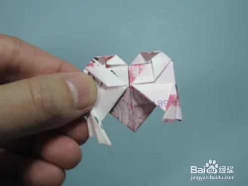 简单的手工折纸天使 用钱折纸爱心天使步骤图解