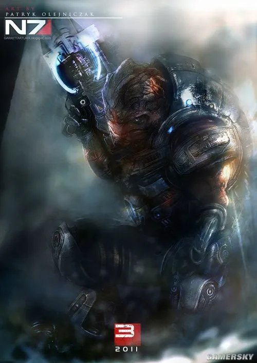 《质量效应3》精美同人作品欣赏