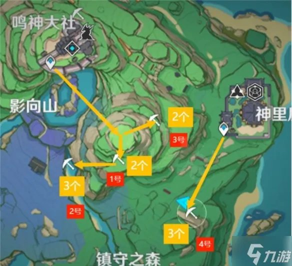 《原神》2.6紫晶石哪里多 2.6版本紫晶石采集路线与你分享