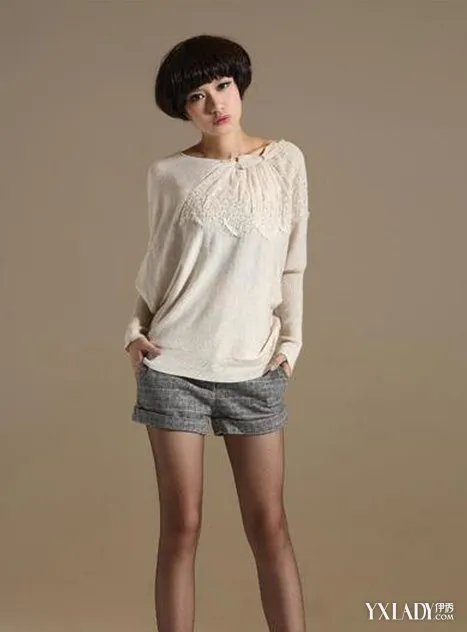 校园女生可爱萝莉发型效果图学生短发发型图片