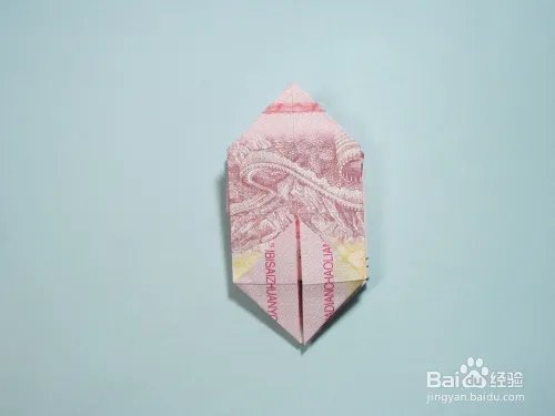 简单的手工折纸天使 用钱折纸爱心天使步骤图解