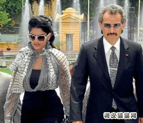 沙特王子的妻子们图片 沙特老国王奢侈生活揭秘