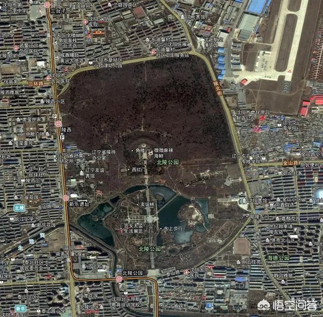 沈阳的北陵到底有多大，是否有还没有对外开放的区域？