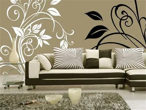 液态壁纸效果图 液体壁纸让家居焕然一新