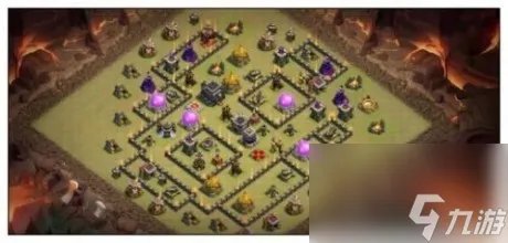 部落冲突9本最强布阵复制链接最新 2022九本最难打的防御阵型链接