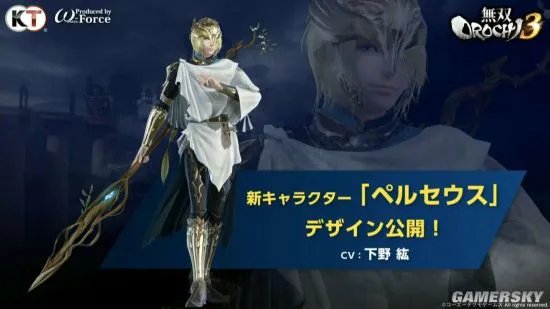 《无双大蛇3》新角色珀尔修斯公布 神格化关银屏美腿诱人