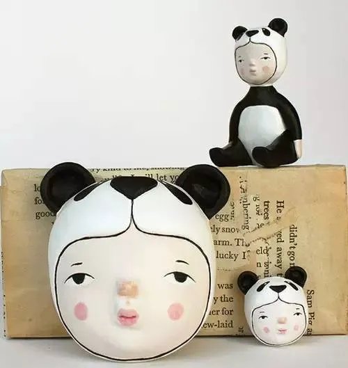 甜蜜动物预言-Flor Panichelli的手工粘土萌物