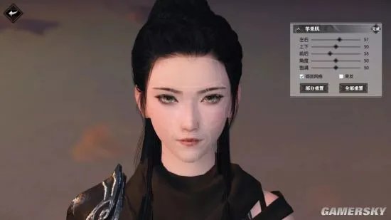 参加《逆水寒》捏脸比赛的选手们捏出了这些脸