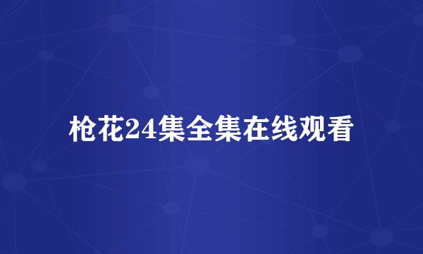 枪花24集全集在线观看