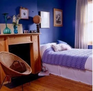 10款蓝色卧室背景墙 享受夏日清凉