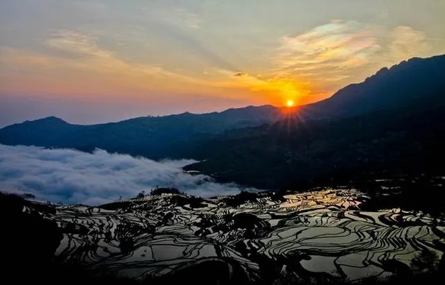 云南哈尼梯田的特点