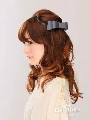 简单易学的温婉甜美发型教程