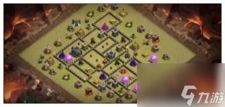 部落冲突9本最强布阵复制链接最新 2022九本最难打的防御阵型链接