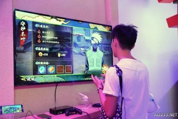 CJ2015:《火影忍者》手游与微游戏机miniStation体验