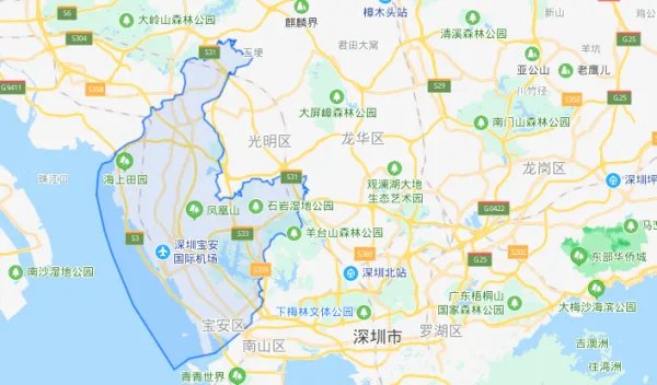 宝安区社区划分