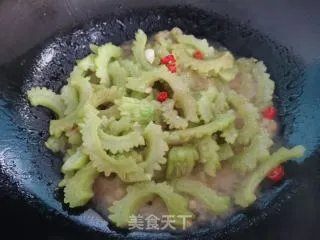 清炒苦瓜