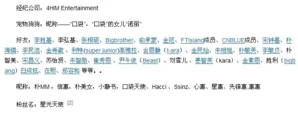 朴信惠的详细资料?