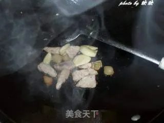 小白菜炒肉