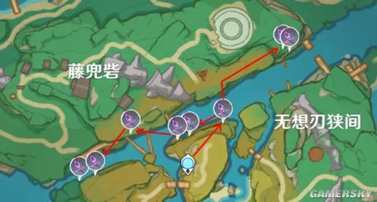 《原神》鸣草哪里多 鸣草位置分布一览