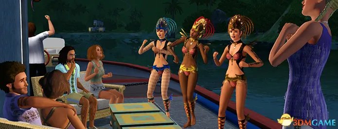 模拟人生3:岛屿天堂 限量版和注册物品 已破解