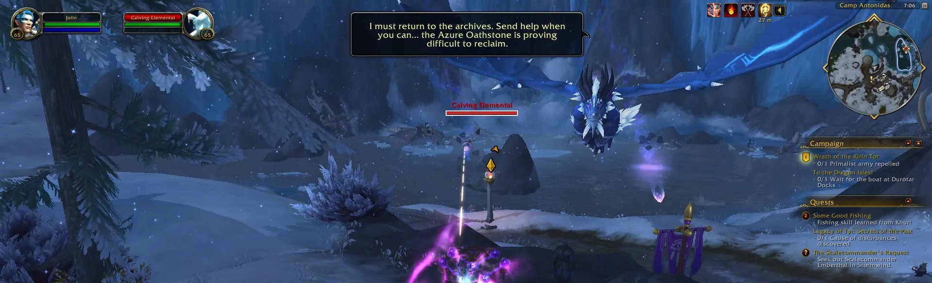 魔兽世界10.0蓝龙主线剧情一览