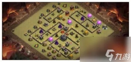 部落冲突9本最强布阵复制链接最新 2022九本最难打的防御阵型链接
