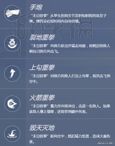 《守望先锋》末日铁拳资料及技能详解