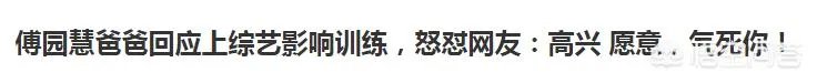 傅园慧世锦赛颗粒无收,被指心在综艺身在泳池会好吗?傅爸爸又怒怼网友,他这样对吗?